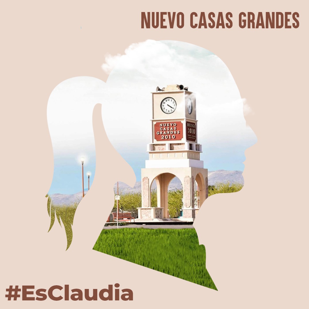 De Juárez a Guachochi, Chihuahua apoya a Sheinbaum con #EsClaudia |FOTOS
