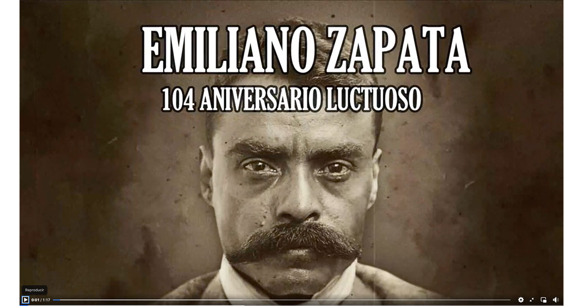 Invitan A Conmemorar Aniversario Del Luctuoso De Zapata Diario Al Norte