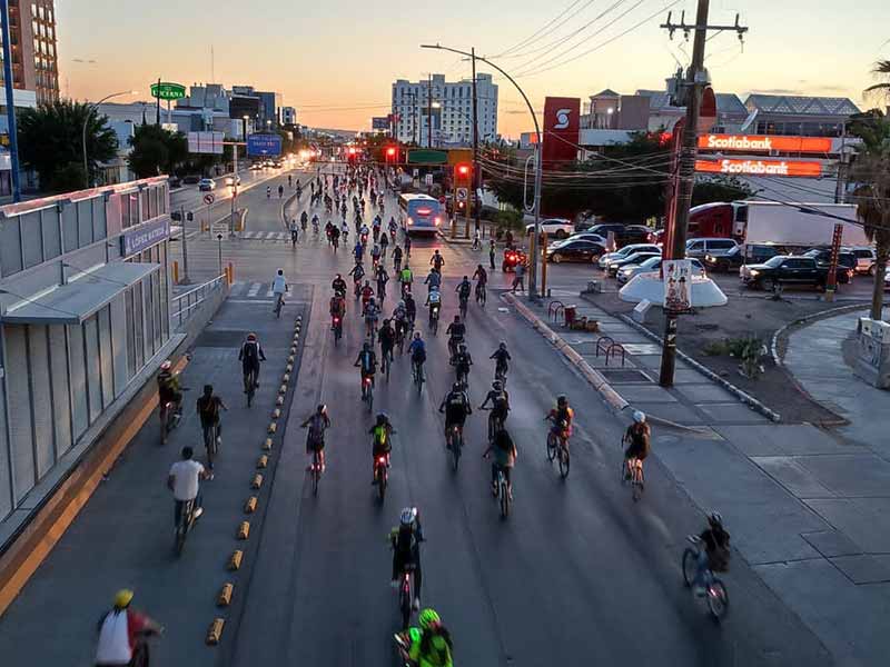 ciclistas; ciudad juárez